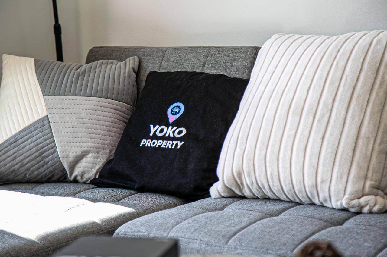 Penthouse Apartment - City Centre - Secure Parking, Balcony, Self-Check-In, Fast Wifi And Smart Tv With Netflix By Yoko Property Milton Keynes Eksteriør billede