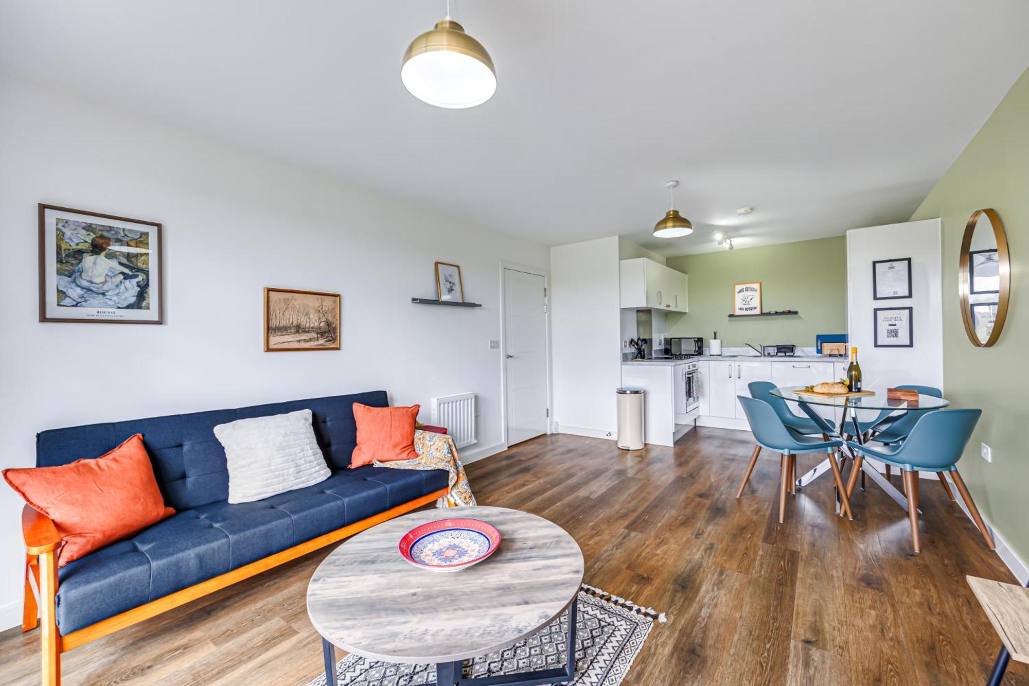 Penthouse Apartment - City Centre - Secure Parking, Balcony, Self-Check-In, Fast Wifi And Smart Tv With Netflix By Yoko Property Milton Keynes Eksteriør billede