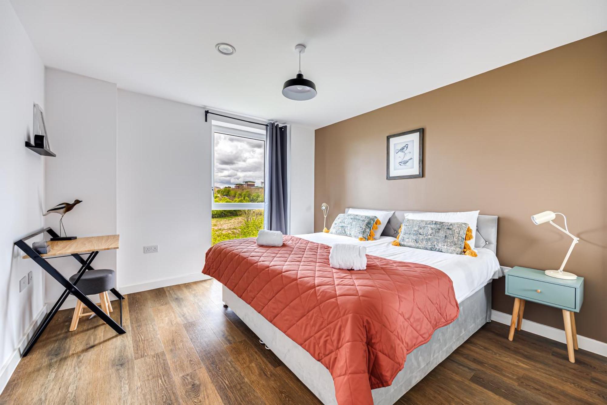 Penthouse Apartment - City Centre - Secure Parking, Balcony, Self-Check-In, Fast Wifi And Smart Tv With Netflix By Yoko Property Milton Keynes Eksteriør billede